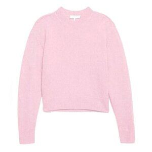 FRAME 100% merino wool long sleeve crew neck knit lightweight sweater top sz XS